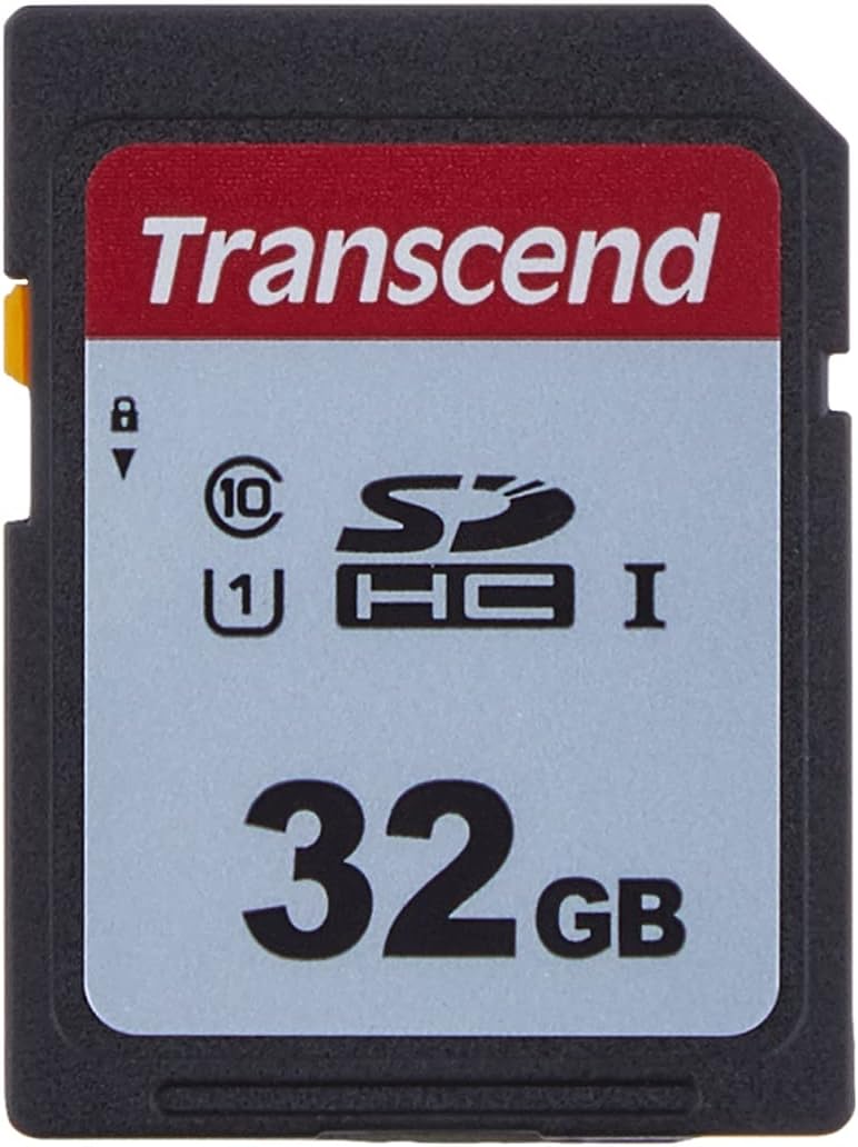 Technaxx DigiScan DS-02 Scanner für Negativfilme und Diafilme (SD-Kartenslot, 6,1 cm (2,4 Zoll) TFT-Display, USB 2.0) & Transcend Highspeed 32GB SDHC Speicherkarte Class 10, UHS-I U1 TS32GSDC300S-E
