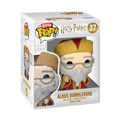 Funko Bitty Pop! Display: Harry Potter - Hogwarts Castle - Albus Dumbledore™ and Luna Lovegood™ and Can Display A Total of 18 Characters und eine Überraschungs-Mini-Figur - 0.9 Inch (2.2 cm) - Nan