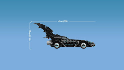 LEGO DC Batman Forever Batmobil – Superhelden Fahrzeug mit Minifigur – mit aufklappbarem Cockpit und detailgetreuem Innenraum – Geschenk für Jungen ab 12 Jahren, Teenager und Erwachsene Fans – 76304
