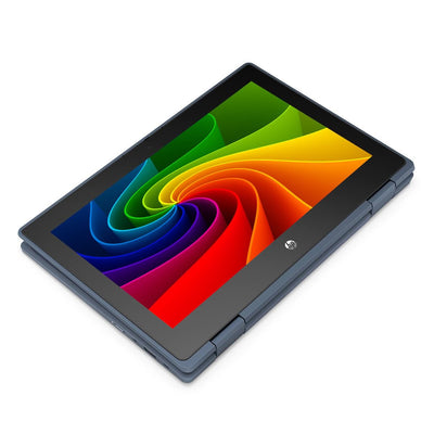 HP Business Laptop Notebook ProBook X360 11 G7 Pentium N6000 4GB 128GB SSD 1366x768 Touchscreen Windows 11 (Blue) (Generalüberholt)