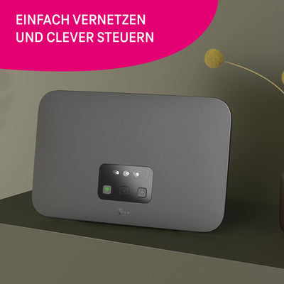 Telekom Speedport Smart 4R Schwarz WLAN Router 1000 Mbit/s Mesh-Technologie