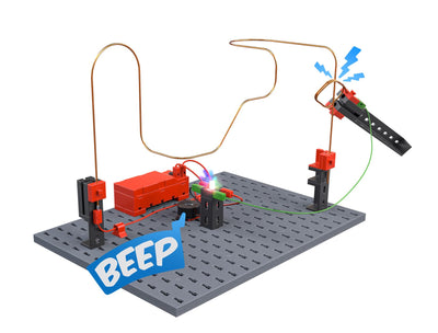 fischertechnik E-Tec 571905 – Elektrik-Baukasten für Kinder, Experimentierkasten mit 11 Modellen, ab 8 Jahren, Black