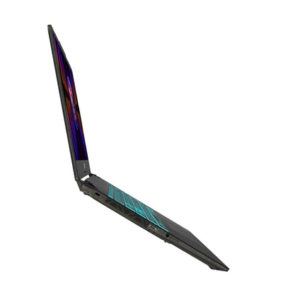 MSI Cyborg 15 Gaming Laptop, 15,6" Full HD 144Hz, Intel Core i5-13420H, NVIDIA GeForce RTX 4050, 16GB DDR5, 512GB SSD, Windows 11 Home, QWERTZ Tastatur, A13VE-863, Schwarz/transparent