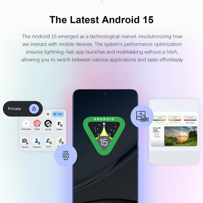 DOOGEE Note59 Smartphone 5G Android 15, 32GB RAM + 128GB ROM, 6250mAh Akku, Display 6.75 Zoll HD+ 120Hz, AI Kamera 16MP, Octa-Core, Dual SIM, NFC, Handy Ohne Vertrag, 2025, Schwarz