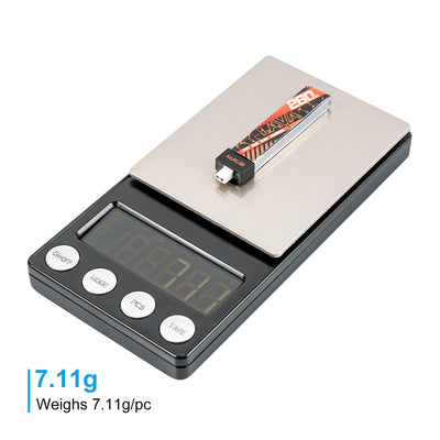 BETAFPV 5Stück Lava 1S 260mAh Lipo-Akku 3,8V 80C LiHV-Akku mit BT2.0-Anschluss, kompatibel mit 1S FPV Tiny Whoop Drohne Quadcopter wie Air65, Meteor65, Meteor65 Pro 1S Brushless Drohne