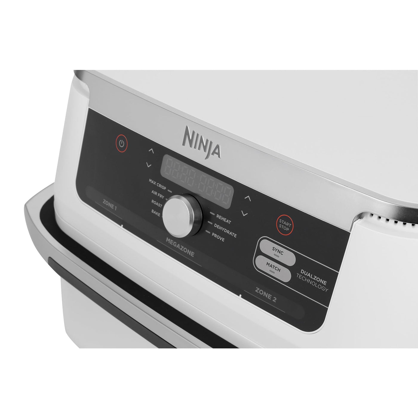 Ninja AF500EUWH Foodi FlexDrawer Heißluft-Fritteuse weiß