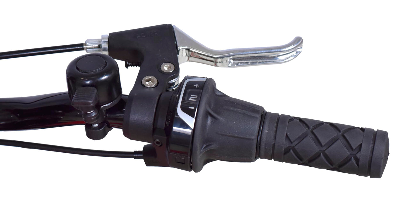 Wildtrak - Stahlfahrrad, Erwachsene, 26 Zoll, 18-Gang - Rot