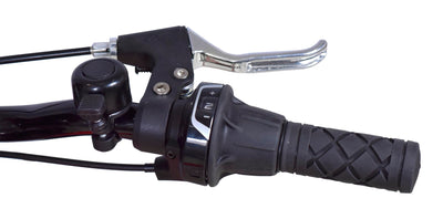 Wildtrak - Stahlfahrrad, Erwachsene, 26 Zoll, 18-Gang - Rot