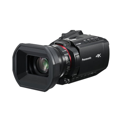 Panasonic HC-X1200E 4K 60p Palm-Style Camcorder with 25mm Wide-Angle Lens, 24x Optical Zoom, 5-Axis Hybrid OIS, USB PD, Black