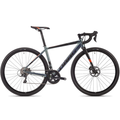 Airtracks 28 Zoll Herren Gravel Bike STERRATO 5.0 Fahrrad mit 2 x 9 Gang Shimano SORA RD-R3000-18 Gang- UD Carbon Gabel - UD Carbon Gabel - 55cm (Körpergröße 175-188cm)