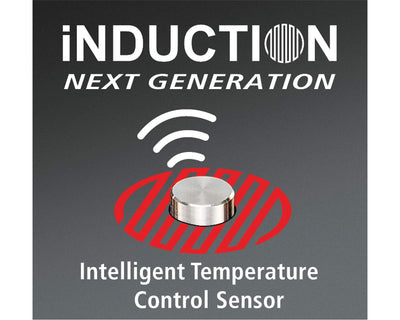 ROMMELSBACHER Einzelkochplatte CTS 2000/IN – Induktion, innovativer Temperatursensor, ersetzt viele Küchengeräte: 6 Programme (z. B. Joghurt, Sous Vide, Frittieren), individuell gradgenau einstellbar