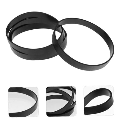 SOLUSTRE 4 Stück Gürtel Vakuumaufsätze Vakuumband Zubehör für kabellose Staubsaugerriemen Ersatzriemen für Gummiriemen ersetzen Gummireinigerband Black