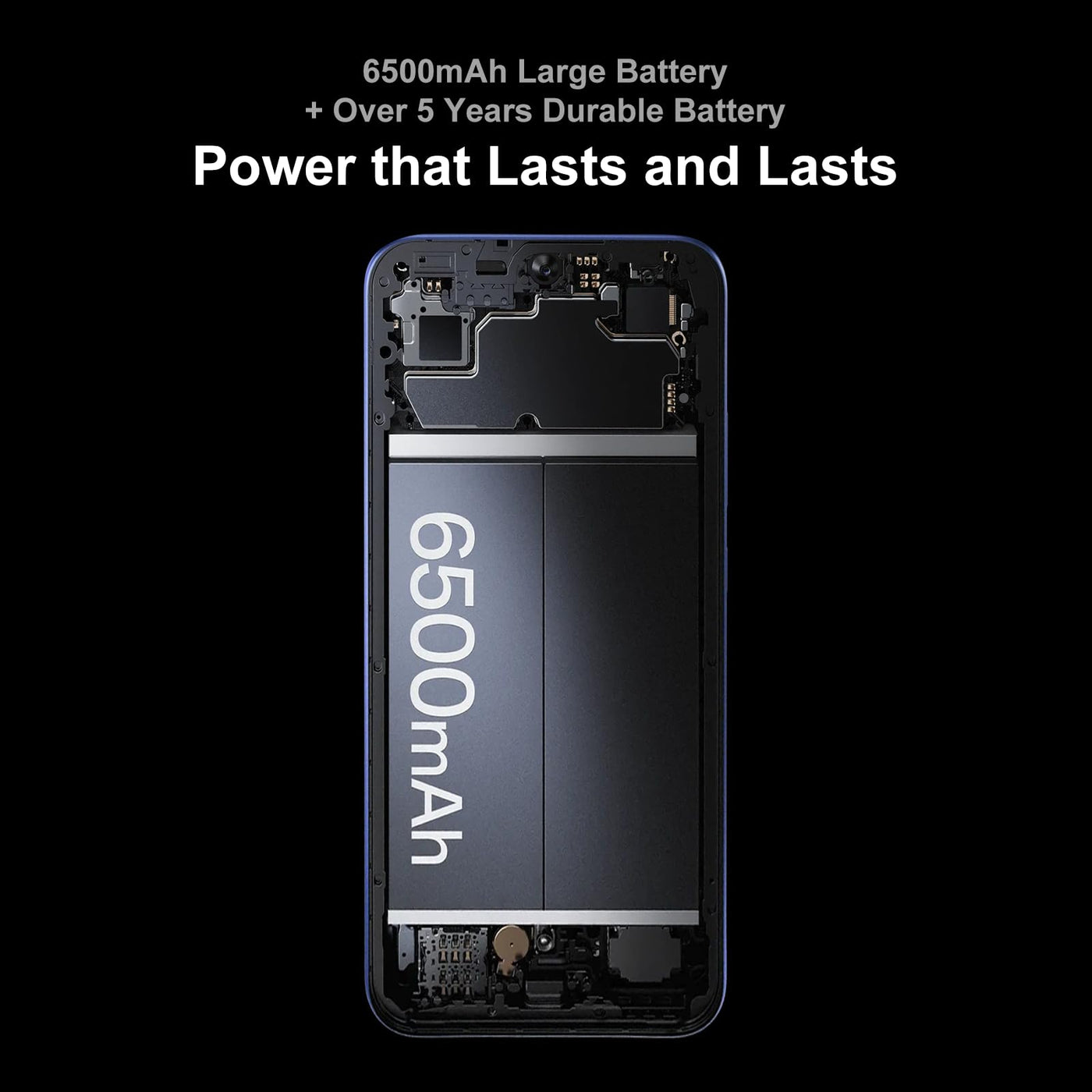 OPPO A6 Pro 5G entsperrtes Smartphone, 6500mAh Akku, 80W SUPERVOOC Schnellladung, 6,57" 120Hz AMOLED Display, 8 256GB Dimensity 6300, Supercool VC, 50MP 2MP KI-Kamera, IP69, Dual SIM, Blau