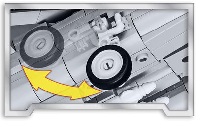 COBI 5811 Bausteine, Grau, Medio/Large