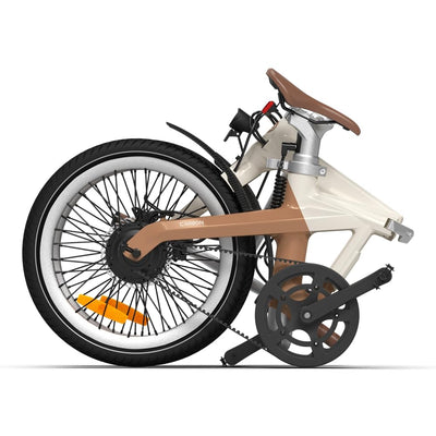 ADO E-Bike Air Carbon Elektrofahrrad, ebike Damen/ebike Herren,Bike,klapprad Riemenantrieb 14,5Kg IPS LCD Display, GPS,ADO APP,250W(Weiẞ)