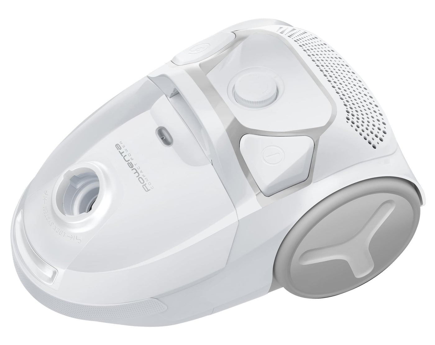 Rowenta Compact Power Staubsauger mit Beutel, Niedriger Energieverbrauch, 900 Watt, 3 Liter Staubbeutel, Langes Kabel, Weiß, RO3927EA