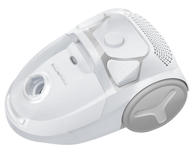 Rowenta Compact Power Staubsauger mit Beutel, Niedriger Energieverbrauch, 900 Watt, 3 Liter Staubbeutel, Langes Kabel, Weiß, RO3927EA