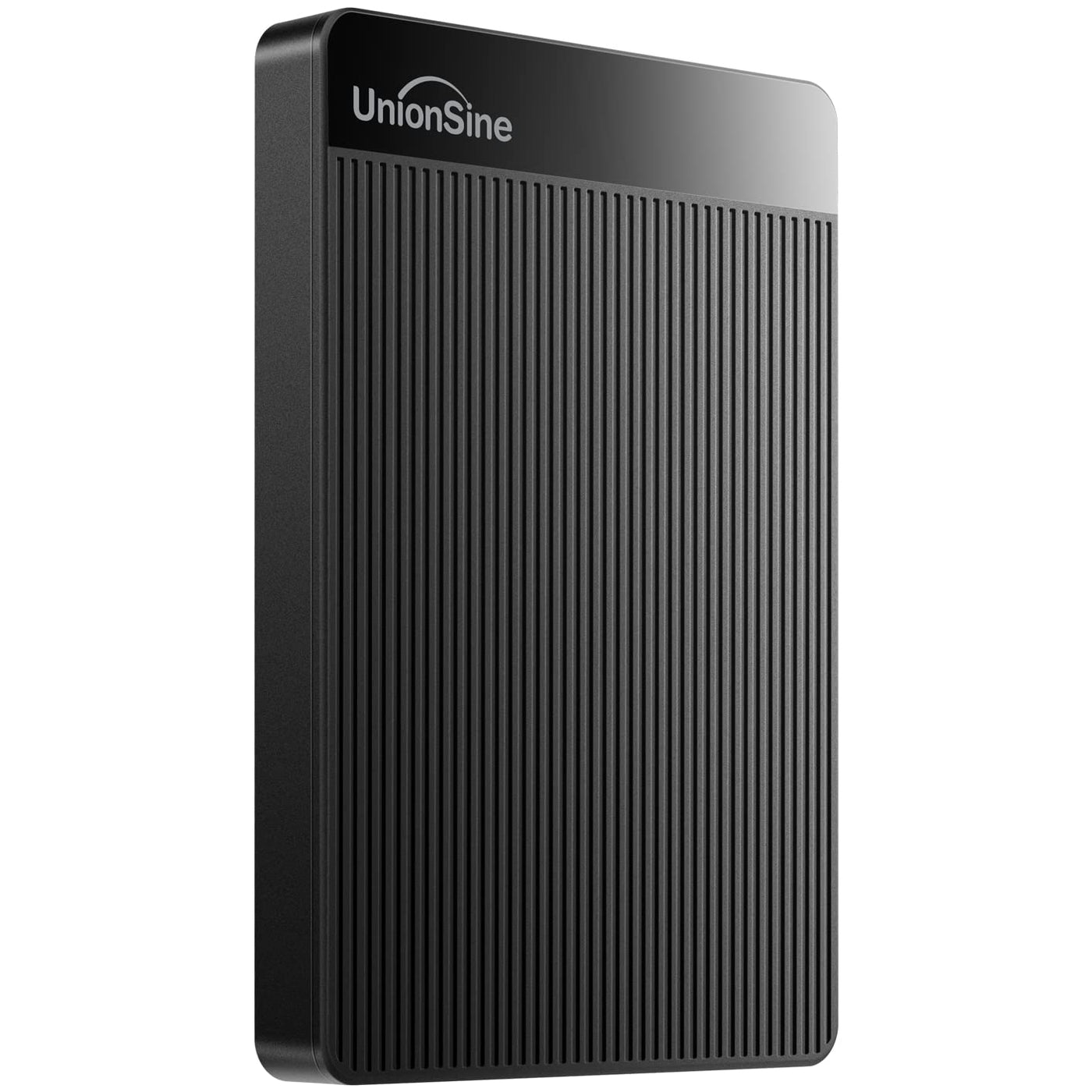 UnionSine Externe Festplatte 2TB ultradünn tragbar 2,5 Zoll USB 3.0, SATA, Festplattenspeicher für PC, Mac,TV, Wii U, Xbox, PS4 (Schwarz) HD2510