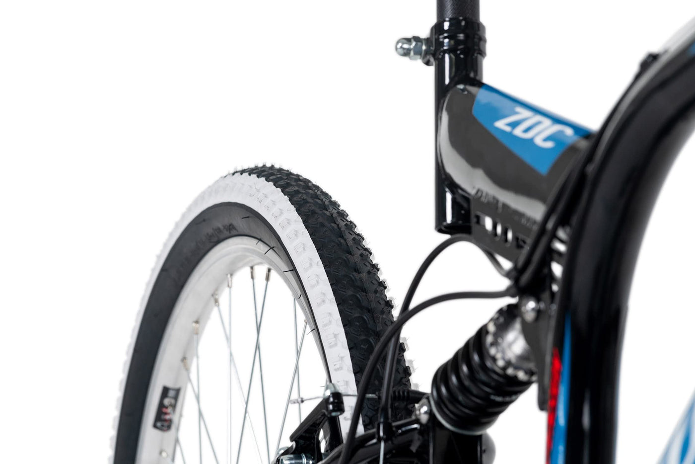 KS Cycling Mountainbike Fully 26'' Zodiac Schwarz-Rot RH 48 cm