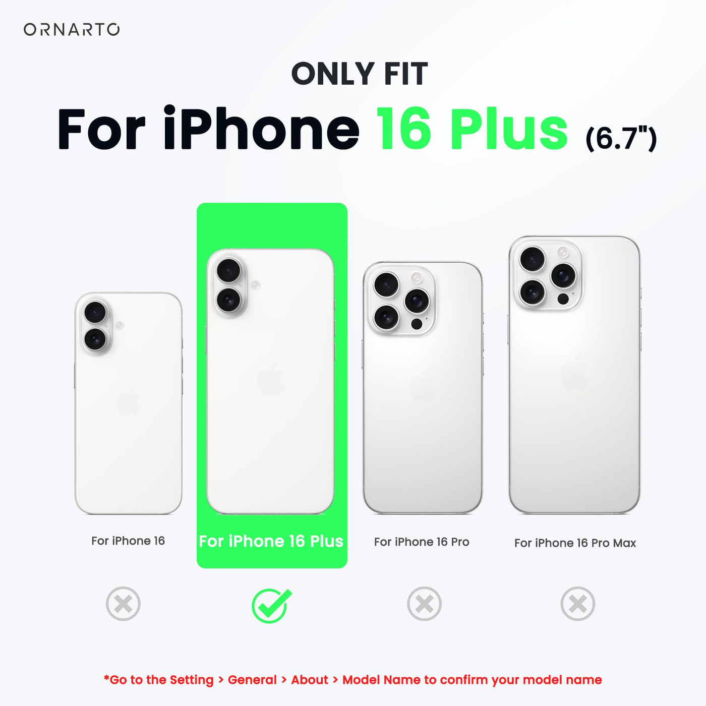 ORNARTO für iPhone 16 Plus Hülle Silikon 6,7 Zoll, dünne Handyhülle iPhone 16 Plus aus flüssigem Silikon, Kratzfeste und stoßfeste Schutzhülle iPhone 16 Plus Case(2024) - Rosa