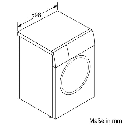 Siemens WG46B2071, iQ700, Smarte Waschmaschine 9 kg, 1600 UpM, Made in Germany, Antiflecken-System, smartFinish Bügelhilfe, schneller Waschen mit speedPack XL, Mini load für Einzelteile, aquaStop
