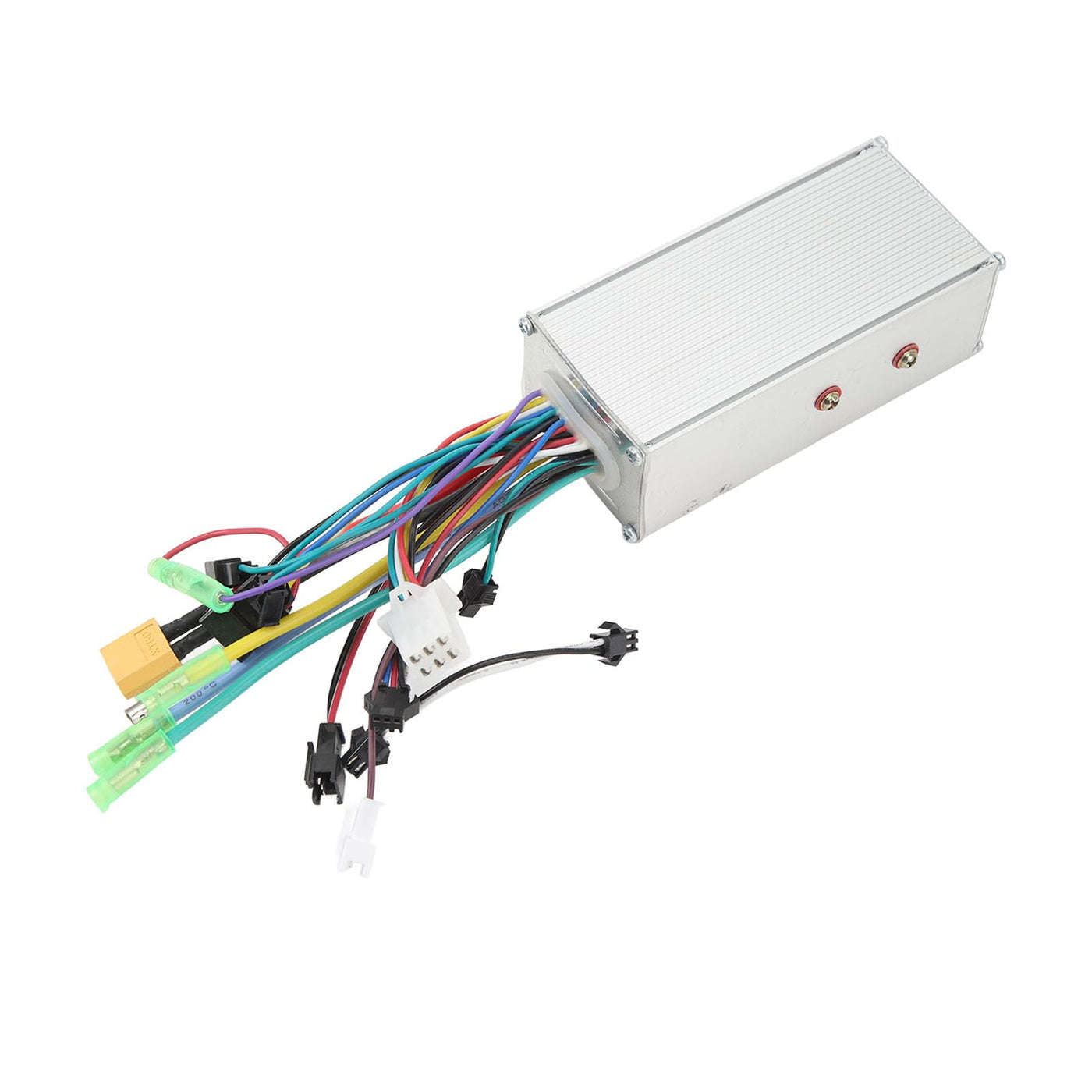 BuyWeek Elektrofahrrad Brushless Motor Controller Kit, 36V 48V 1000W 38A Sinuswelle Controller 124DX Drehgasgriff mit LCD Panel für Elektrofahrräder