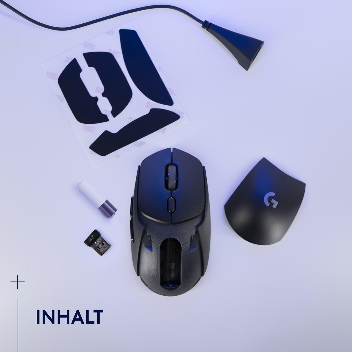 Logitech G309 LIGHTSPEED kabellose Gaming-Maus, leicht, LIGHTFORCE-Hybridschalter, HERO 25K-Sensor, über 300 Stunden Akkulaufzeit mit AA-Batterie, 6 programmierbare Tasten, PC und Mac - Schwarz