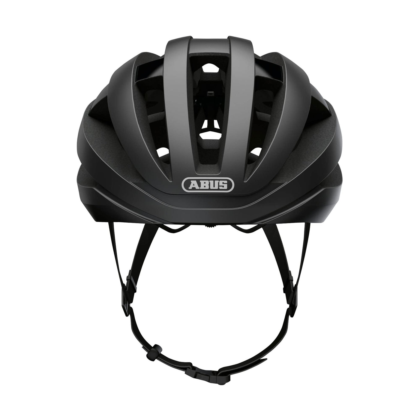 ABUS Rennradhelm Viantor - Sportlicher Fahrradhelm für Einsteiger - für Damen und Herren - Schwarz Matt, Größe S