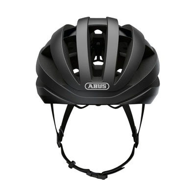 ABUS Rennradhelm Viantor - Sportlicher Fahrradhelm für Einsteiger - für Damen und Herren - Schwarz Matt, Größe S