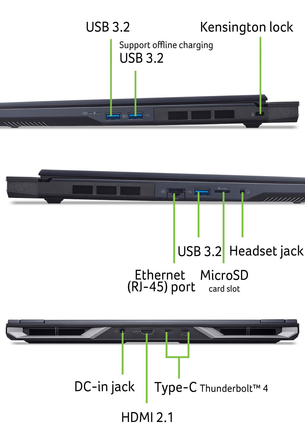 Acer Predator Helios Neo 16 AI (PHN16-73-963H) Gaming Laptop, 13 Tops, 16" WQXGA IPS 240Hz Display, Intel Core Ultra 9 275HX, 32 GB RAM, 1 TB SSD, NVIDIA GeForce RTX 5070, Windows 11, QWERTZ Tastatur