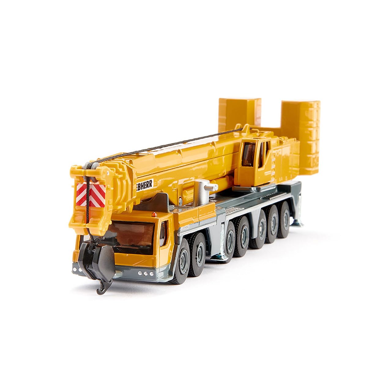 siku 1886, Mobilkran Liebherr, 1:87, Metall/Kunststoff, Gelb, Bewegliche Teile