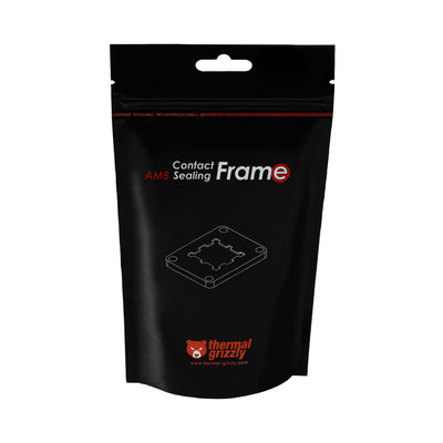 Thermal Grizzly AM5 Contact Sealing Frame - Kombination aus Contact Frame & CPU Guard - Optimiert die Kontaktdruckpunkte und schützt die Komponenten - Für AMD Ryzen 7000 CPUs