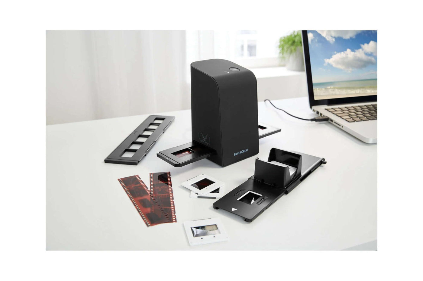 SILVERCREST Dia- und Negativ-Scanner SND 3600 D3, 1800 DPI