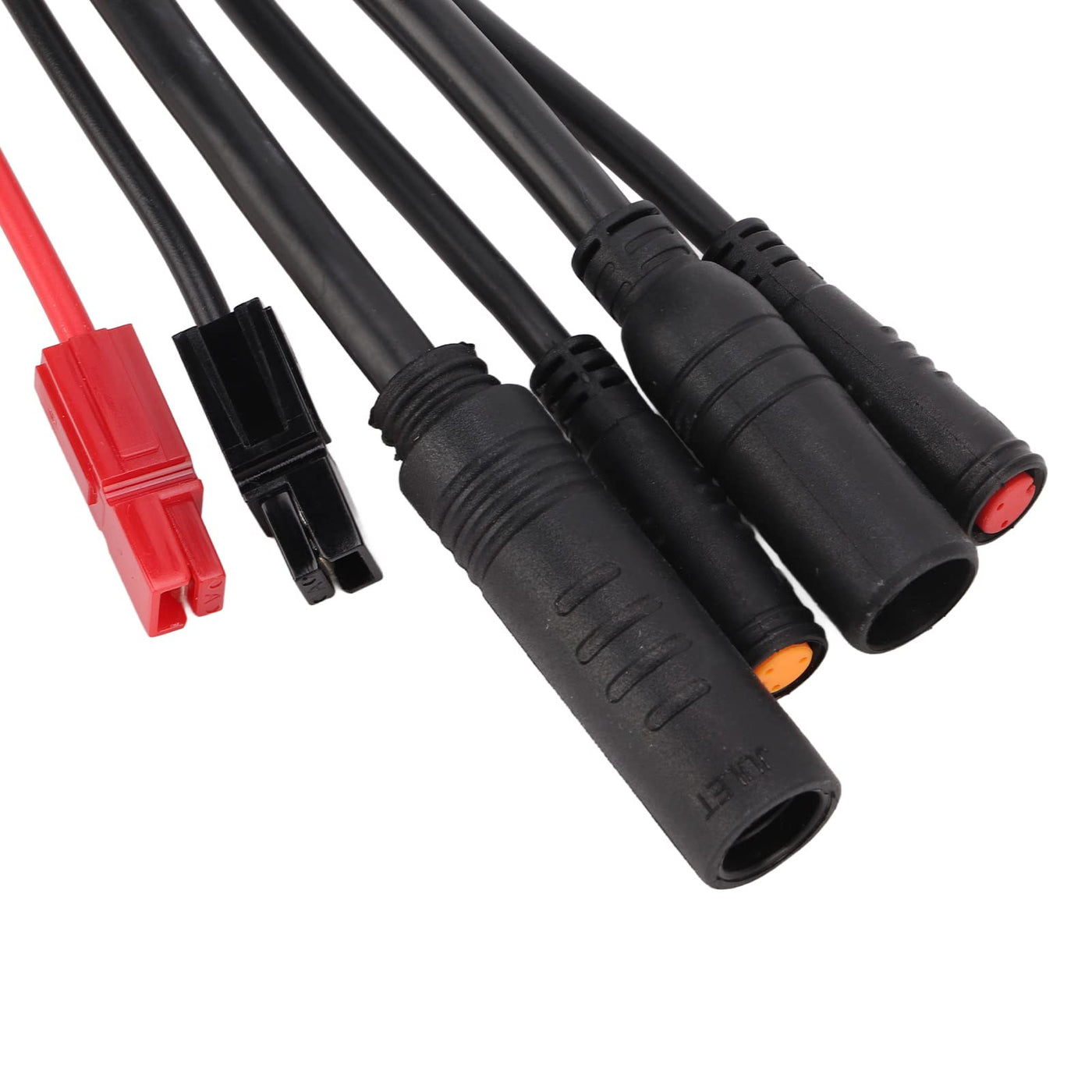 SPYMINNPOO Ebike Motor Controller, 250W 350W DC 36V 48V Elektrofahrrad Wasserdichter ESC mit GD01 Display 1 Bis 2 Kabel Komplettset