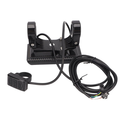 SPYMINNPOO Controller und LCD Display Kit, 26A DC 24V 36V 48V Wärmeableitung LCD Display Panel Brushless Controller für Fahrrad