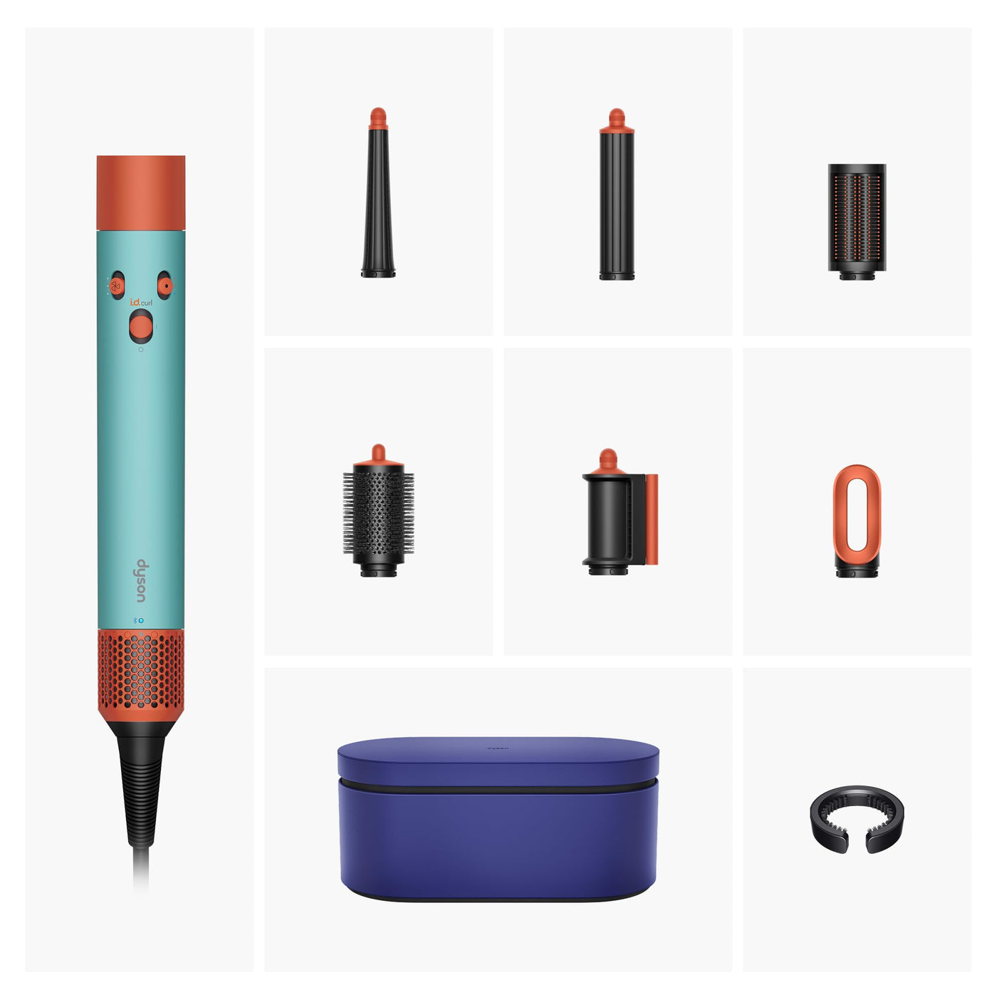 Dyson Airwrap i.d.™ Multi-Haarstyler und -trockner - Straight+Wavy (Ceramic Patina/Topaz)