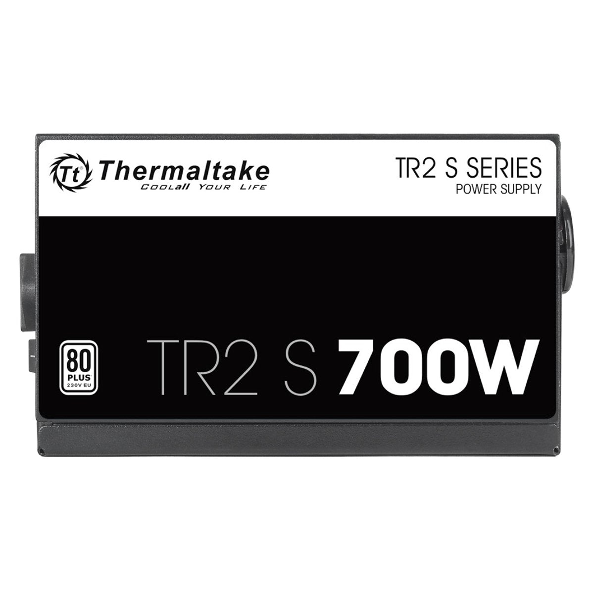 Thermaltake TR2 S 700W | PC-ATX-Netzteil | 80-Plus | leiser 120 Lüfter | EU zertifiziert | schwarz