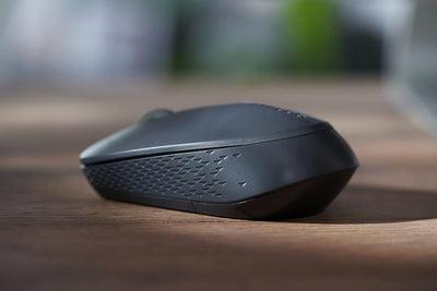 Rapoo 9600M kabelloses Tastatur-Maus Set Wireless Deskset 1300 DPI Sensor wiederaufladbarer Akku flaches Aluminium Design DE-Layout QWERTZ PC & Mac - dark grey