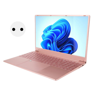 15,6-Zoll-Laptop, für10-Laptop, 2K-IPS-Display,Celeron N5095-Prozessor, 16 GB RAM, 1 TB SSD, Lange Akkulaufzeit, Leicht (16+1 TB EU-Stecker)