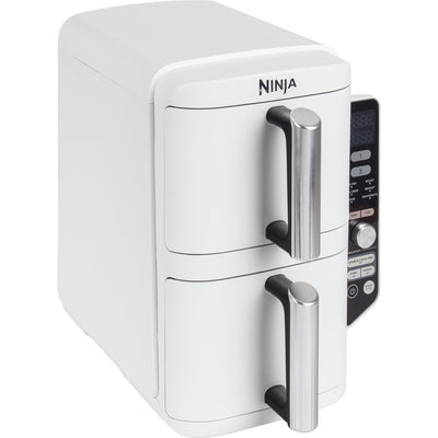 Ninja SL400EUWH Doppel XL Doppel-Heißluftfritteuse - weiß