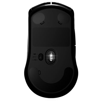 SteelSeries Rival 3 Wireless - Wireless Gaming-Maus - Über 400 Stunden Akkulaufzeit - Dual Wireless 2.4 GHz und Bluetooth 5.0 - 60 Millionen Klicks, Schwarz