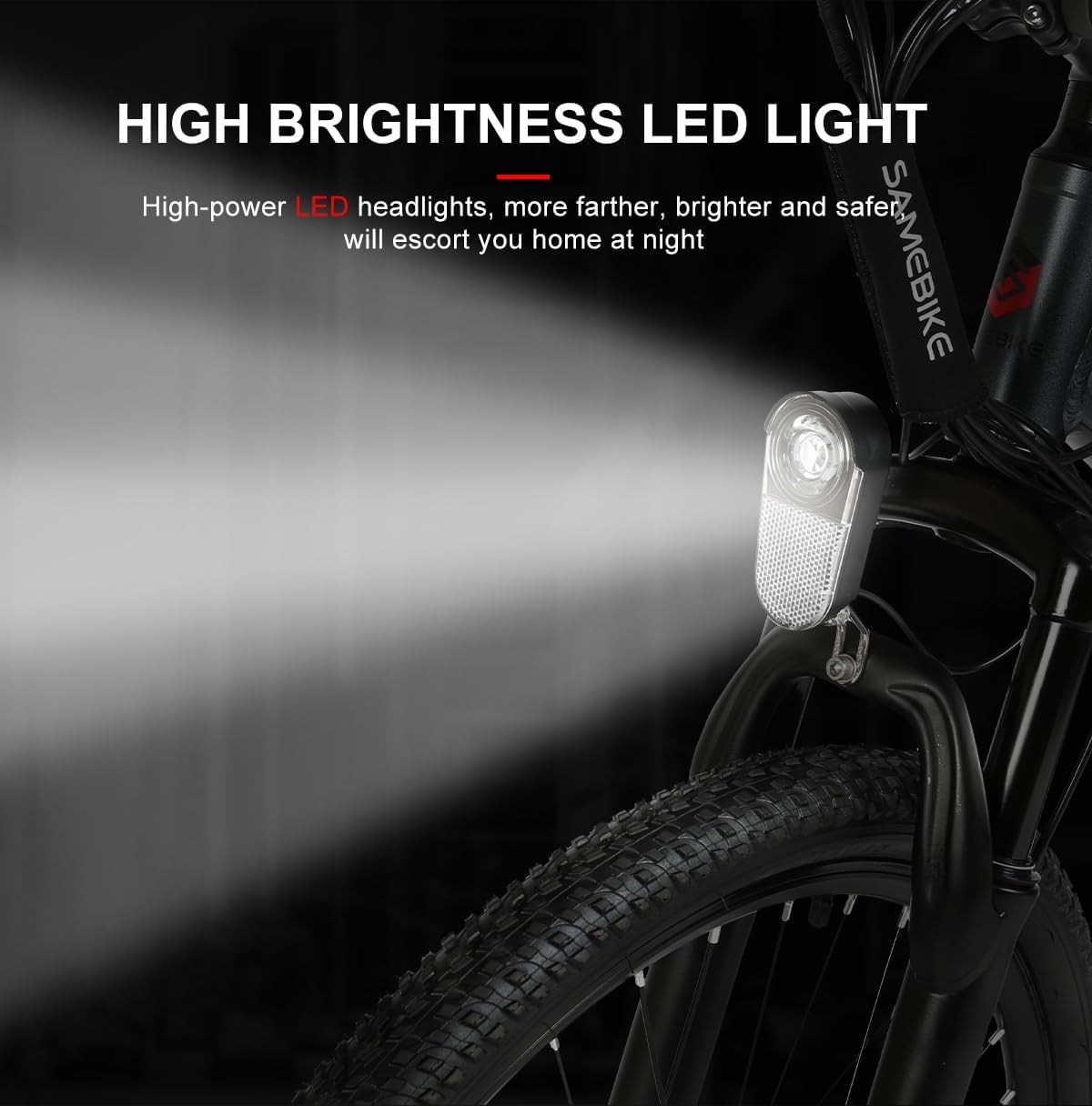 SAMEBIKE SY26 26-Zoll-Mountainbike (Weiß)