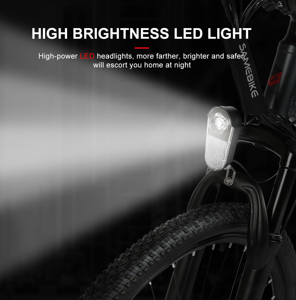 SAMEBIKE SY26 26-Zoll-Mountainbike (Weiß)