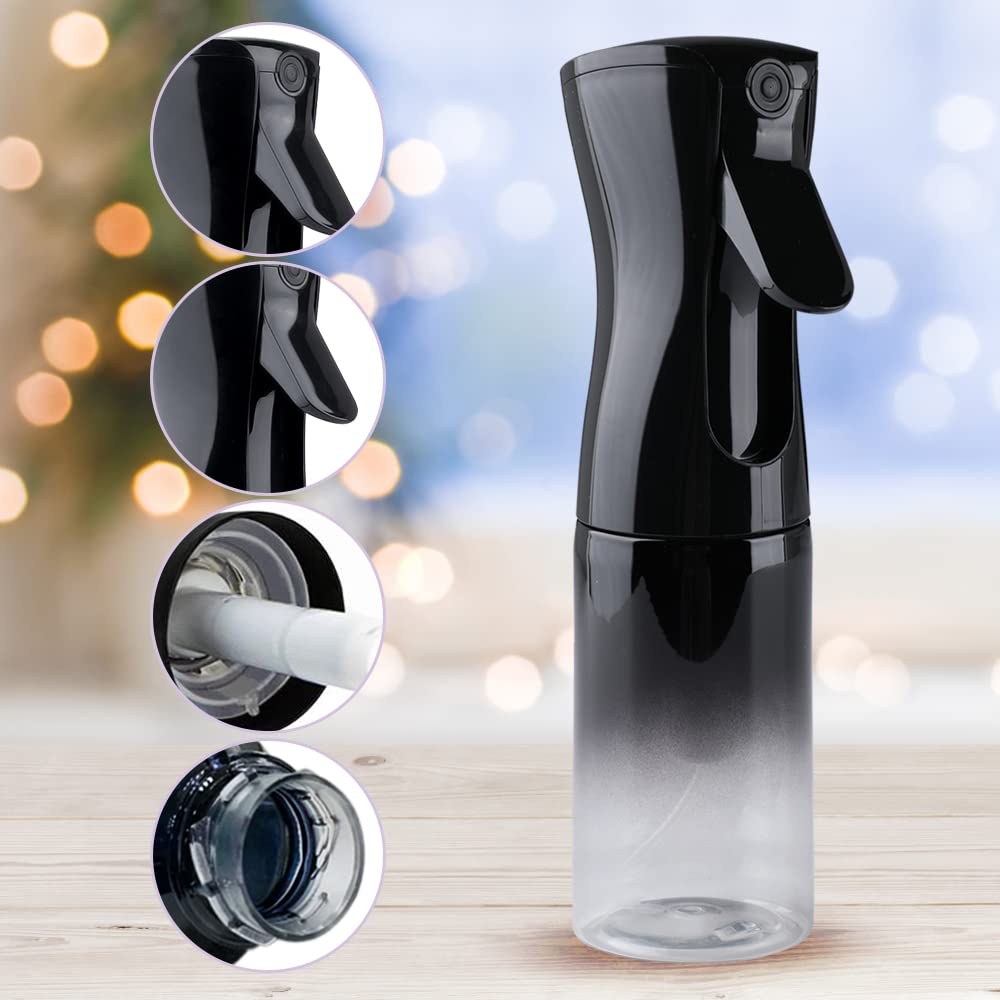 TANSHINE Sprühflasche Haare Sprühflasche Zur Reinigung klein Sprühflasche Pflanzen Wasser Sprühflasche Feiner Nebel Desinfektionsmittel Sprühflaschen Sprühnebel Flasche Nebelspray Sprühger?t 200ml
