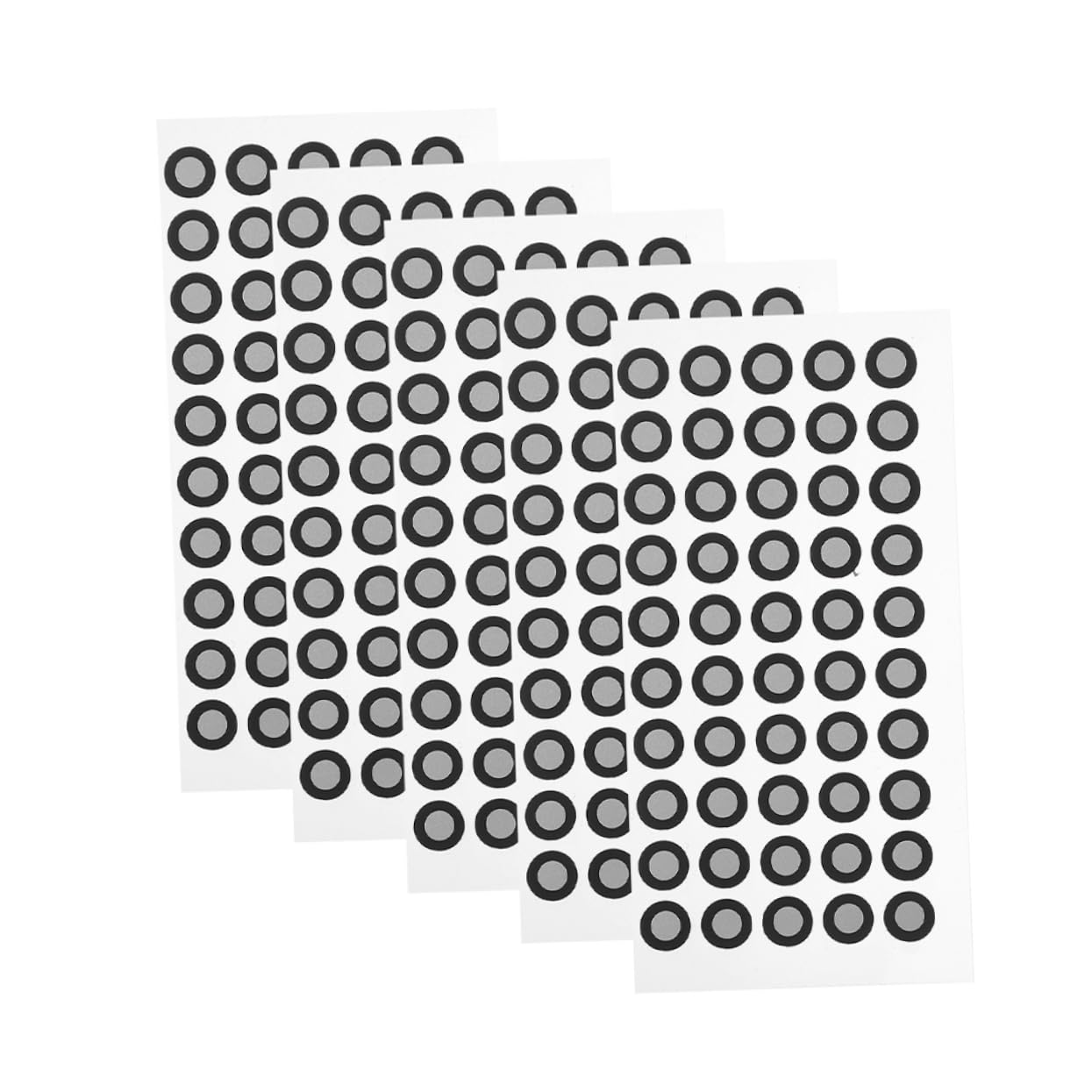 jojofuny 15 Blatt Scanner Reflektionsfolienaufkleber Scan Reflektionsmarker Reflektionsfolie Punktscanner Markierungspunkte Referenzpunkte Zum Scannen des Haustier 3D Zubehörs