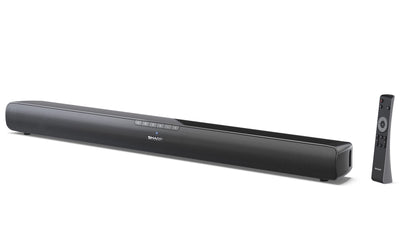 SHARP HTSB100 2.0 Soundbar 75W (USB, Bluetooth, HDMI, Optisch, AUX-In (3,5mm), Breite: 80cm), schwarz