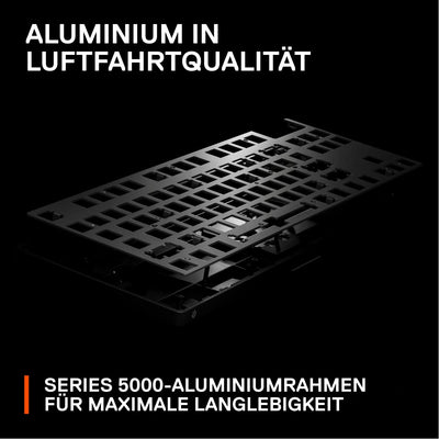 SteelSeries Apex Pro TKL HyperMagnetic Gaming-Tastatur – Die schnellste Tastatur – Anpassbares Ansprechverhalten – OLED-Bildschirm – PBT-Keycaps – USB-C – 2023 Edition – Deutsches Tastatur QWERTZ