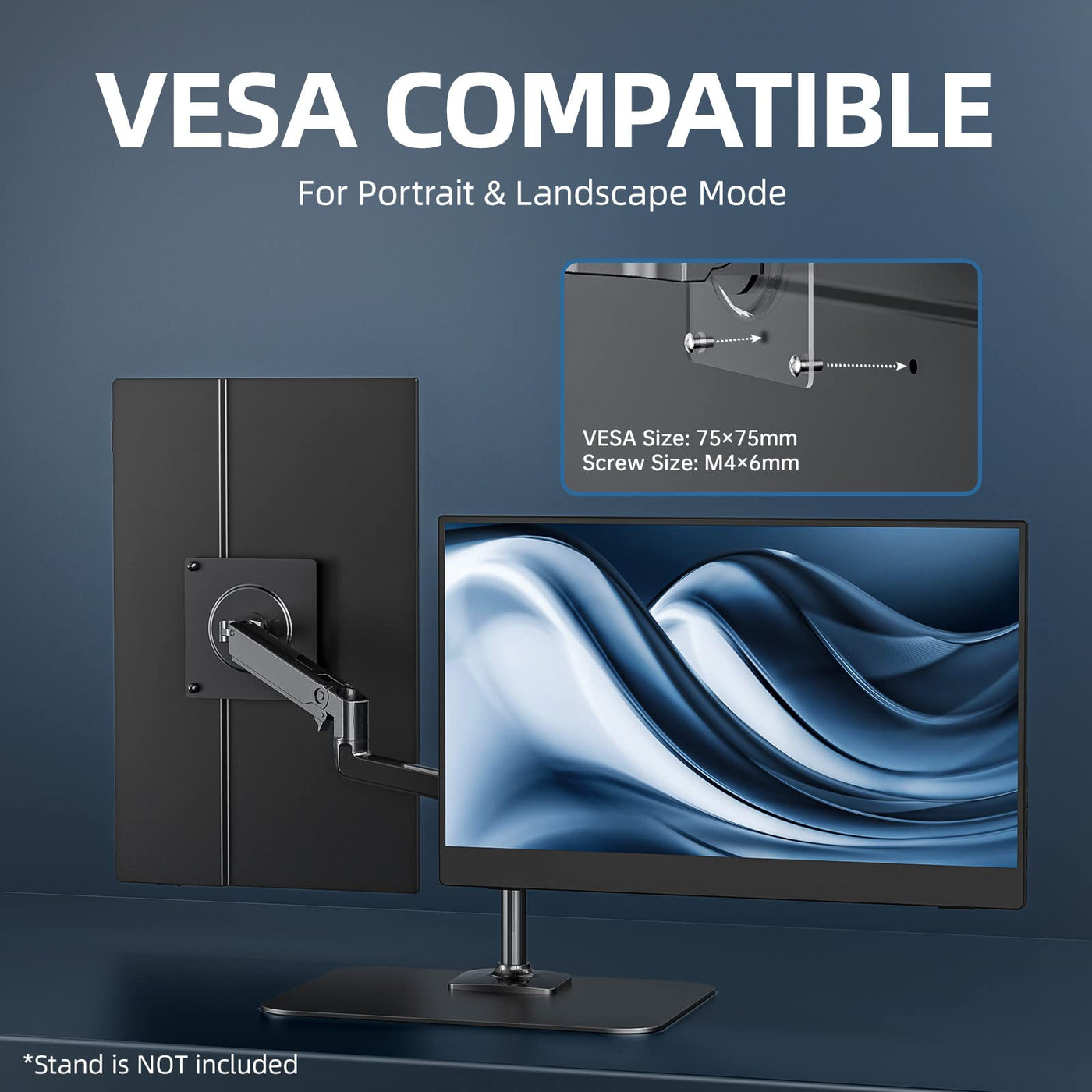 cocopar Tragbarer Monitor 15,6 Zoll FHD HDR FreeSync Zero Frame USB-C-Computerdisplay mit Dual-Typ-C-Mini-HDMI für Laptop-PC-Telefon Mac Surface Xbox PS4-Switch, mit Smart Cover