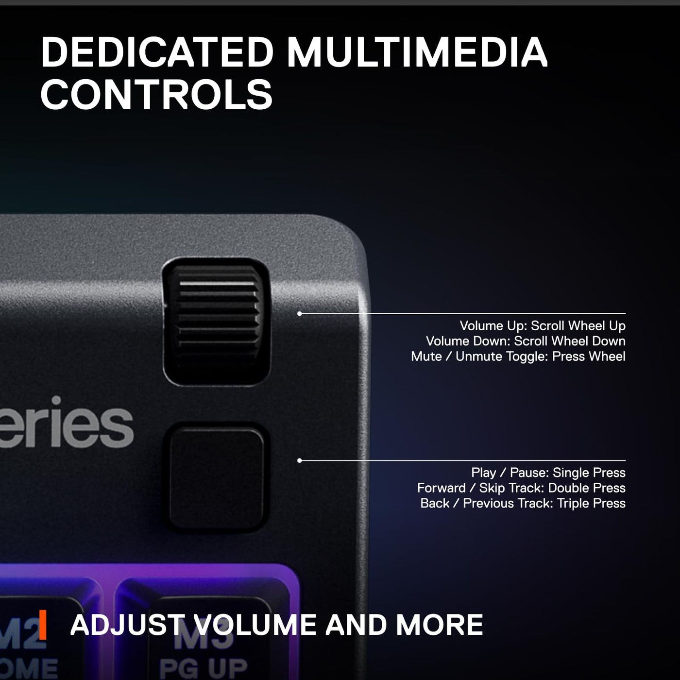 SteelSeries Apex 3 TKL RGB Gaming Tastatur - Tenkeyless Compact Formfaktor - 8-Zonen RGB Beleuchtung - IP32 Wasser- & Staubabweisend - Flüsterleiser Gaming Switch - Gaming Grade Anti-Ghosting