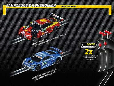 Carrera - 20062561 - DHigh Speed I Digitale Rennbahn I Fahre das Rennauto des 2022er Champions I 63 Meter Strecke mit Rundenzähler und Turbo-Boost I Originalgetreue Fahrzeuge Maßstab 1:43